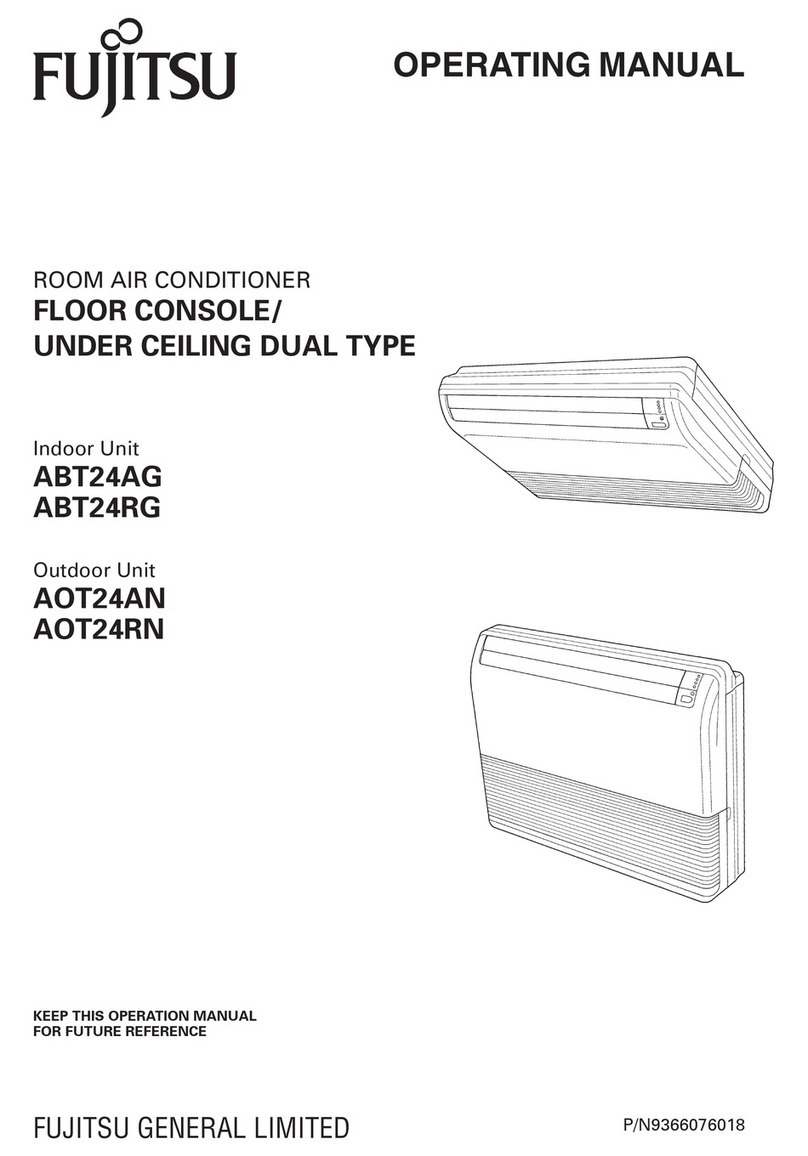 Fujitsu ABT24AG User manual