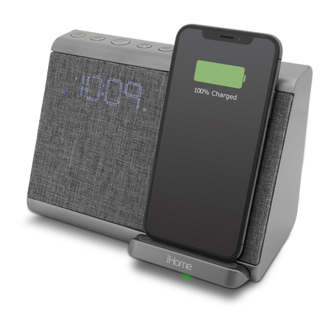 iHome IBTW39v2 instruction manual