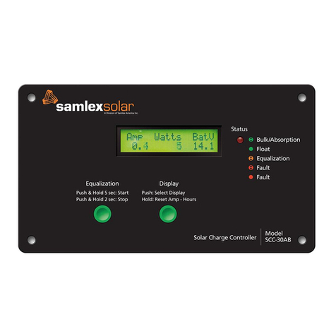 samlexsolar SRV-100-30A owner's manual