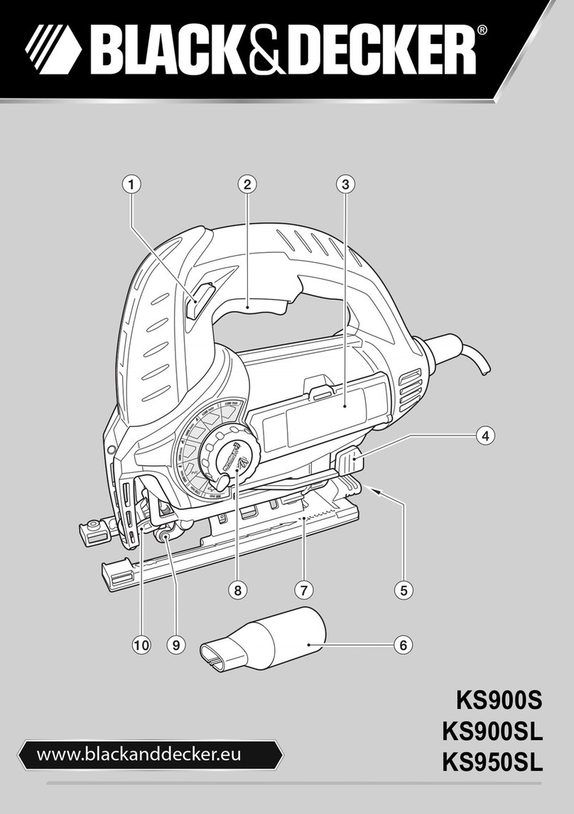 Black & Decker KS950SL User manual