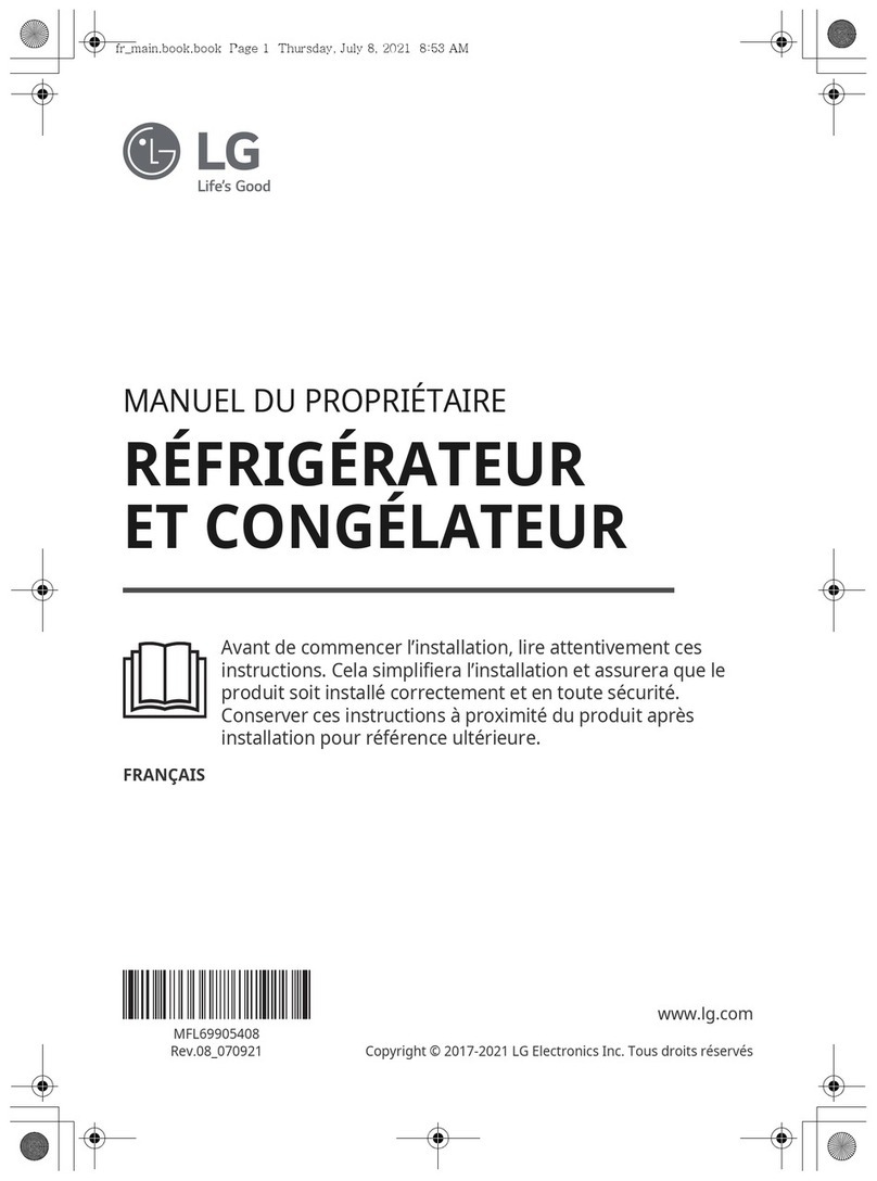 LG GSB6611PS User manual