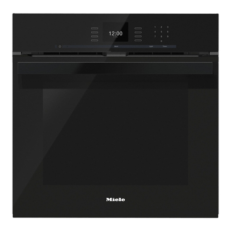 Miele H6660BPOB Operating and installation instructions