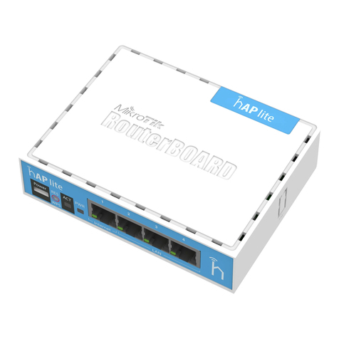 MikroTik hAP lite User manual MikroTik hAP lite User manual