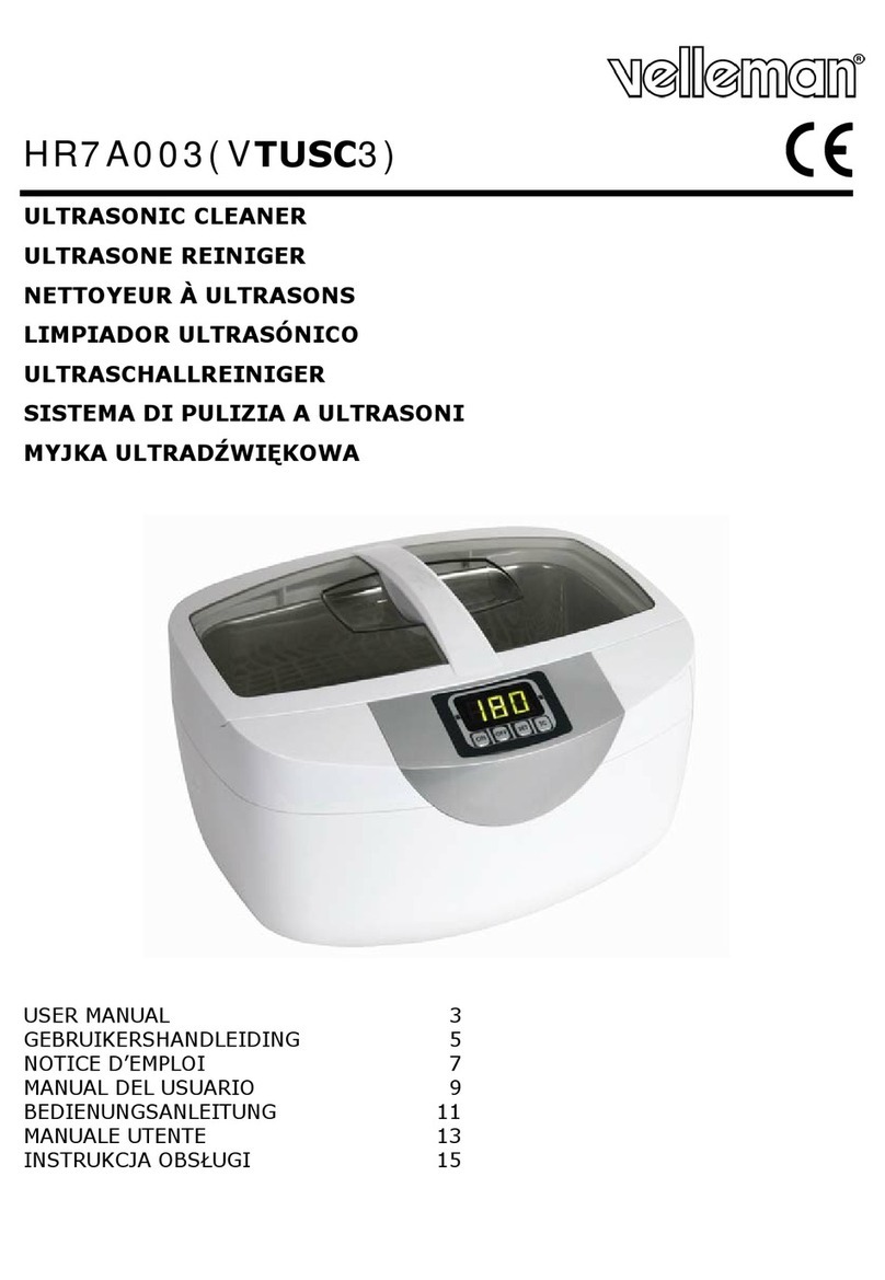 Velleman HR7A003 User manual