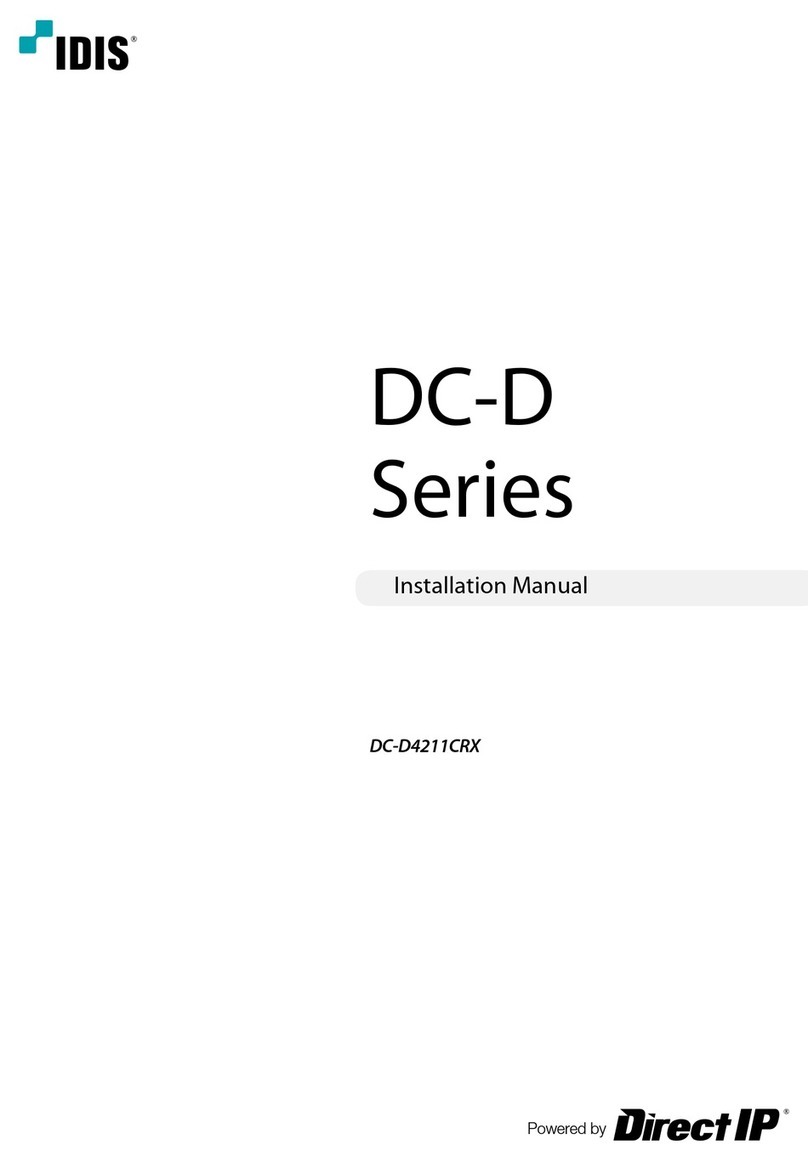 Direct IP Idis DC-D Series User manual