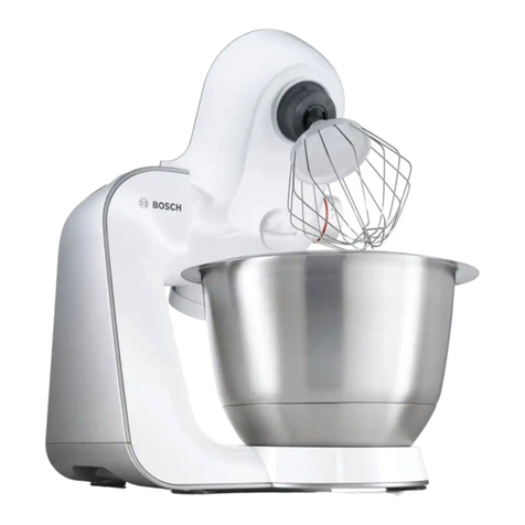 Bosch CreationLine MUM59N26 User manual