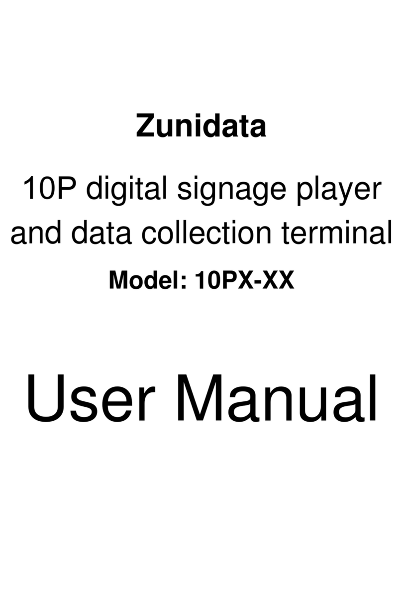 Zunidata Systems 10P Series user manual