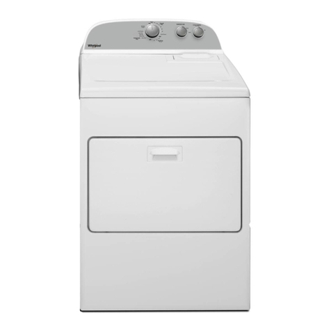 Whirlpool WED4915EW1 Use and care guide