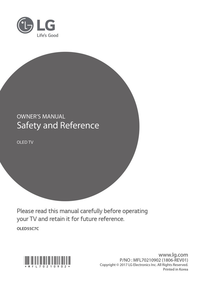 LG OLED55C7C User manual