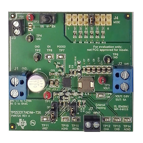 Texas Instruments TPS53317AEVM-726 User manual