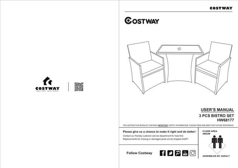 Costway HW68177 User manual Costway HW68177 User manual