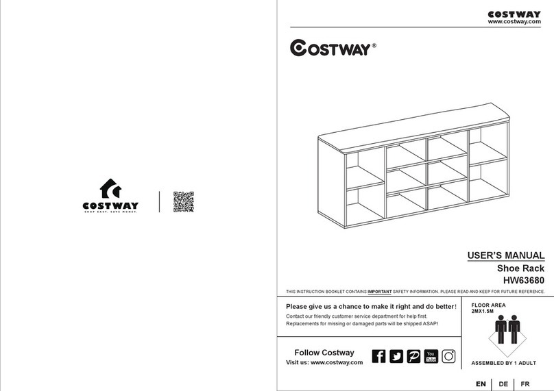 Costway HW63680 User manual Costway HW63680 User manual