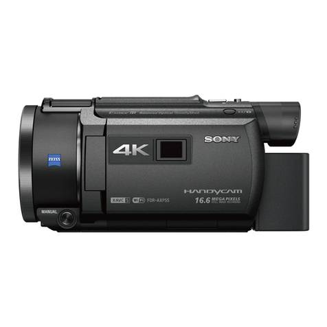 Sony FDR-AX55 User manual