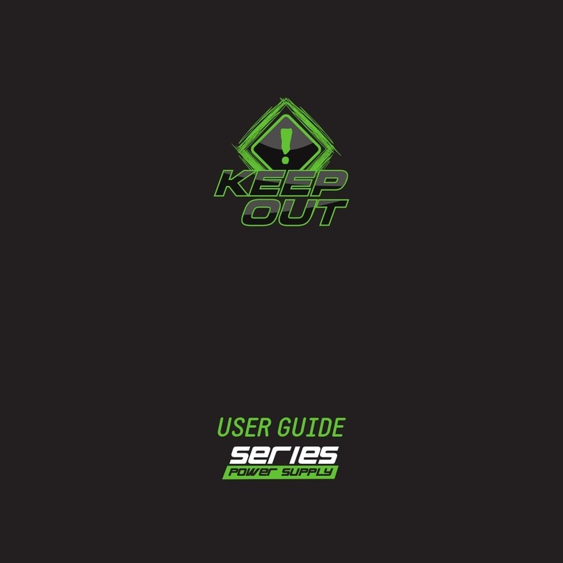KeepOut FX Series user guide