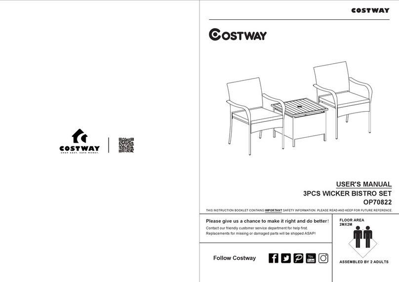 Costway OP70822 user manual