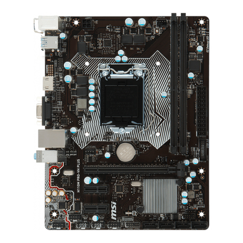 MSI H110M PRO-VD PLUS User manual