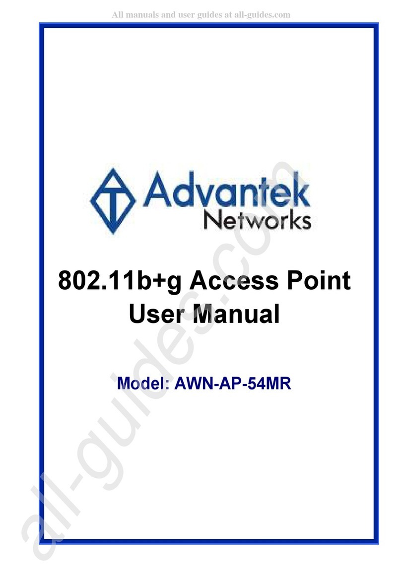 Advantek Networks AWN-AP-54MR user manual
