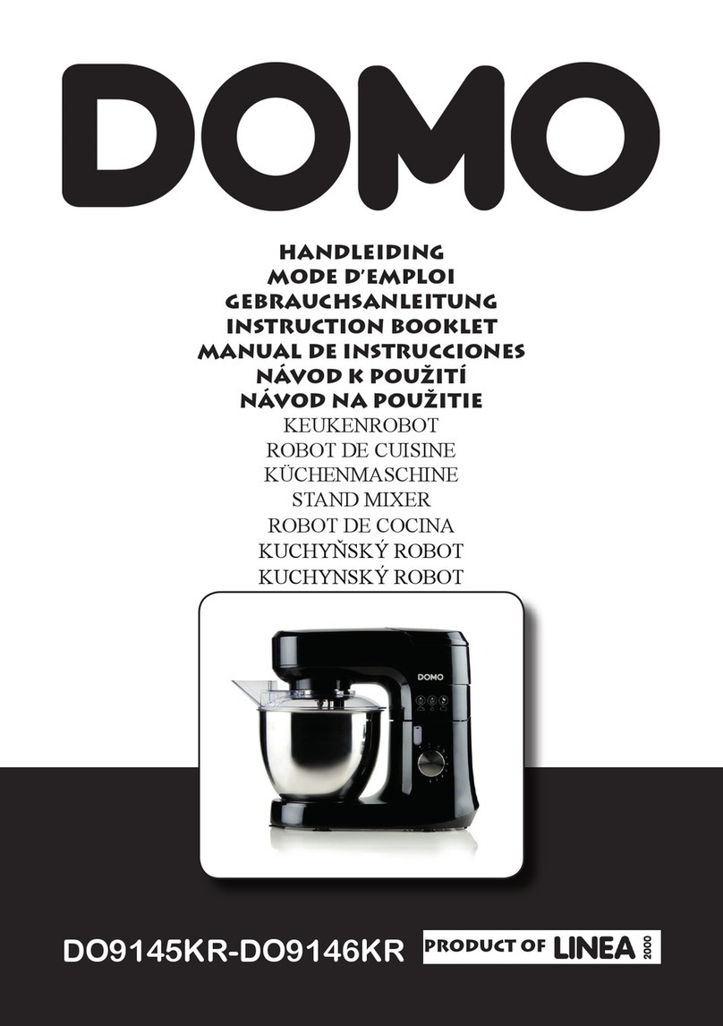 Linea 2000 DOMO DO9145KR User manual Linea 2000 DOMO DO9145KR User manual