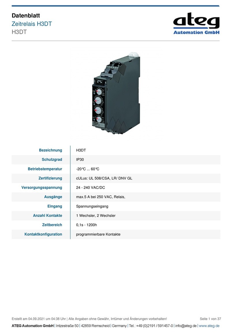 Ateg H3DT manual