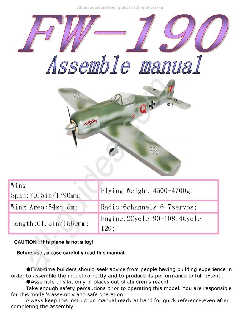 Turnigy FW-190 Operation instructions