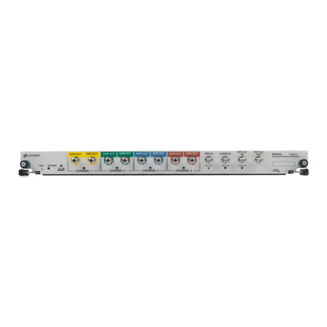 Keysight Technologies M8195A User manual