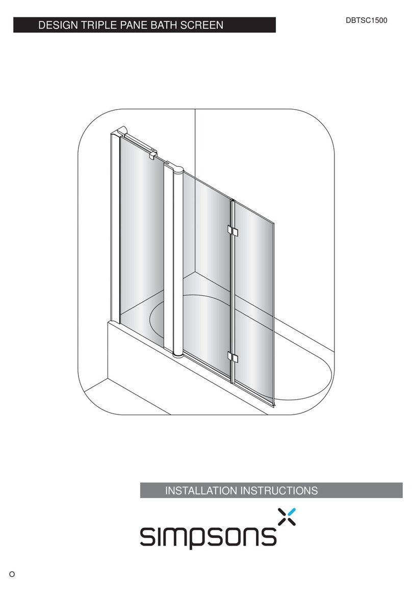 Simpsons DBTSC1500 installation instructions Simpsons DBTSC1500 installation instructions