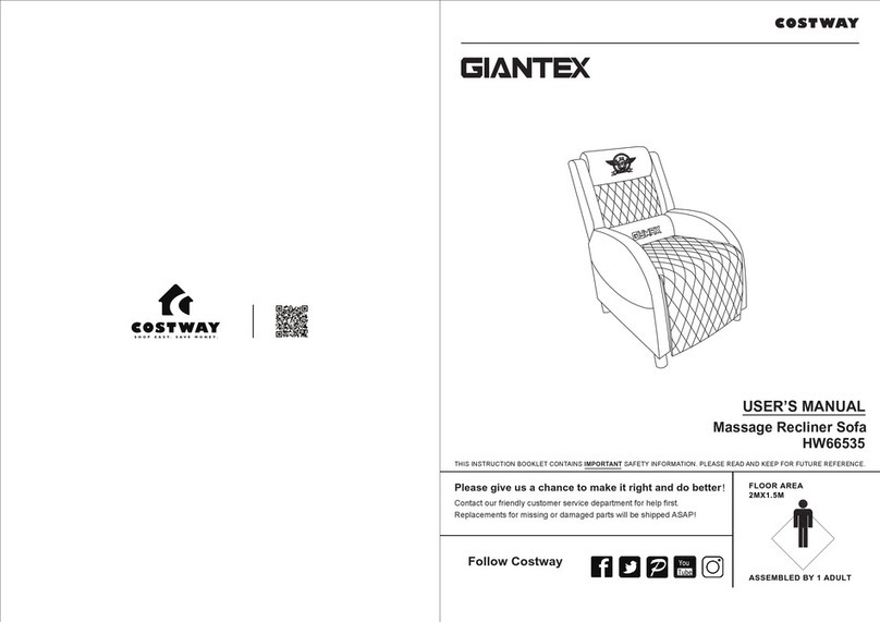 Costway HW66535 User manual