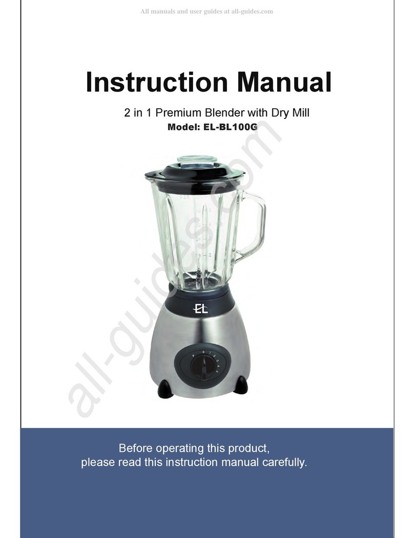 EL EL-BL100G User manual