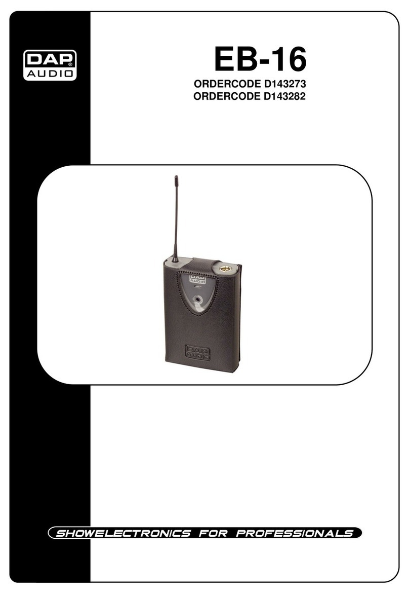 DAPAudio D143273 quick start guide