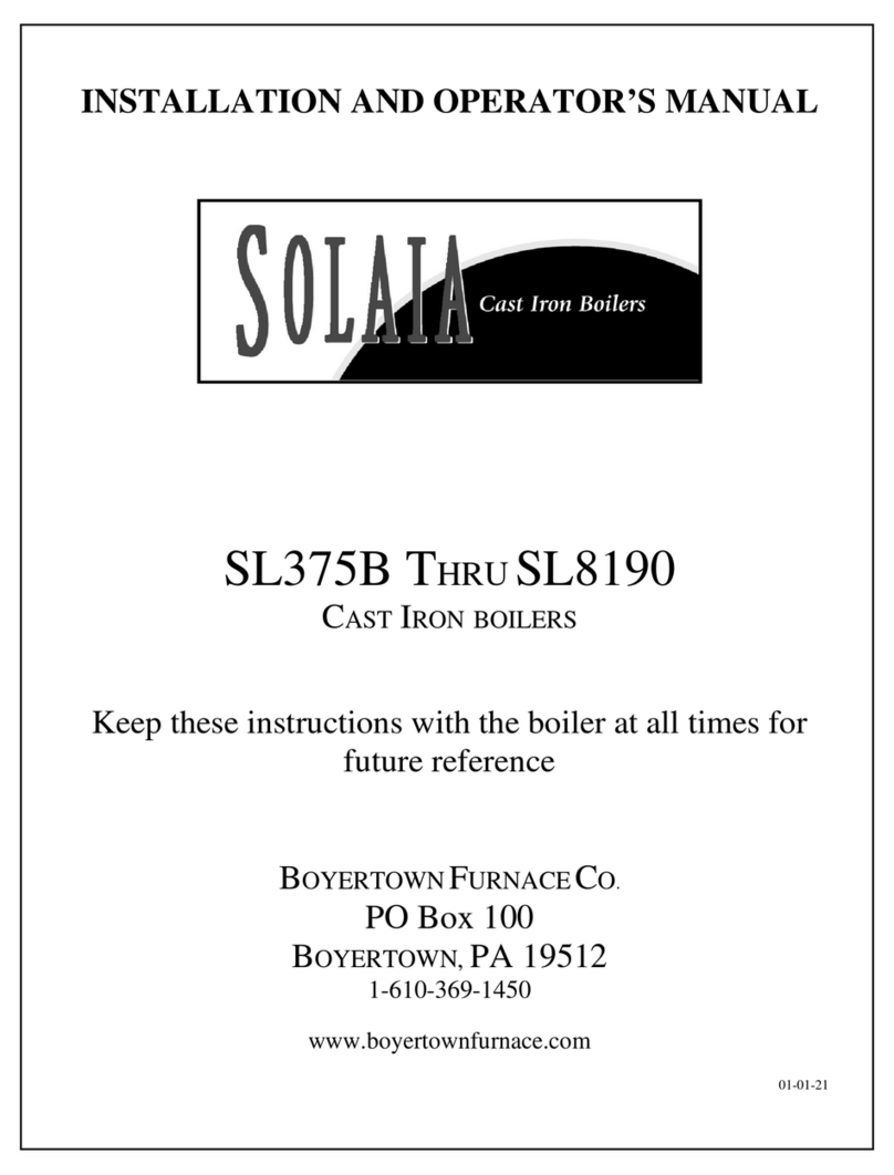 solaia SL375B Installation and operator's manual solaia SL375B Installation and operator's manual