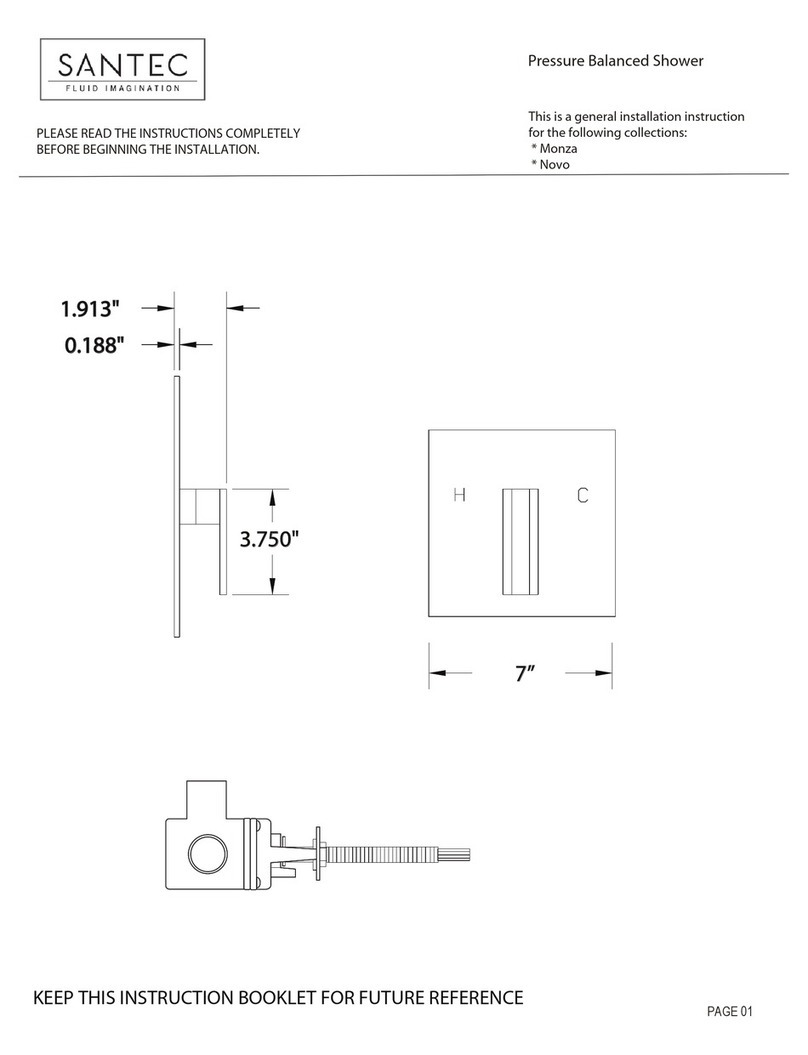 Santec Novo 2831EM10-TM User manual