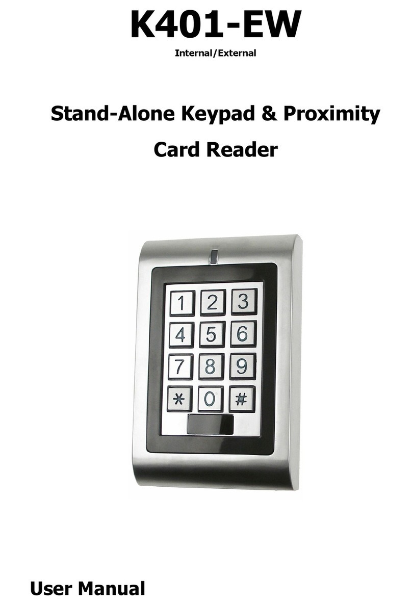 Doorentryonline K401-EW user manual