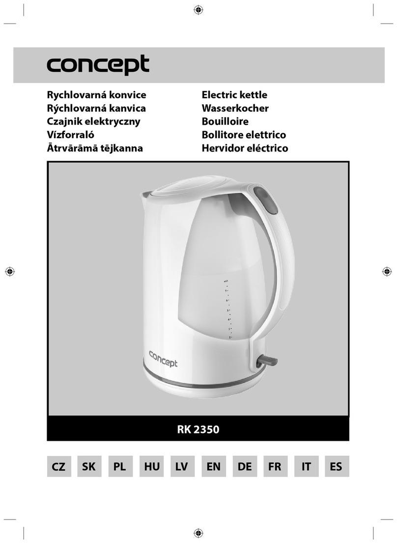 Concept2 RK 2350 User manual