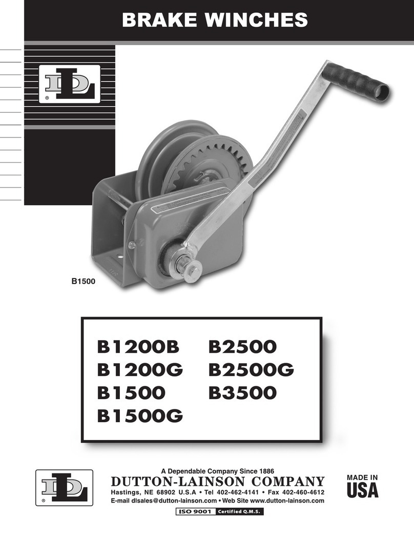 Dutton-Lainson B1200G Original instructions