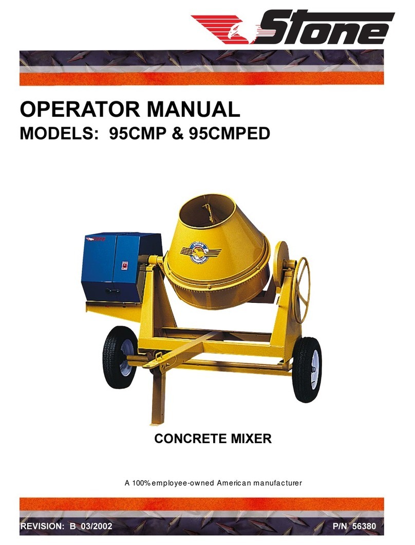 Stone 95CMP Operator's manual