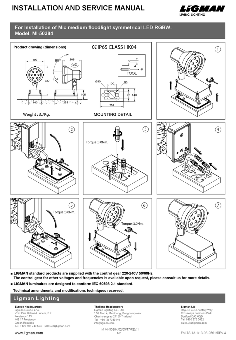 LIGMAN MI-50384 Manual