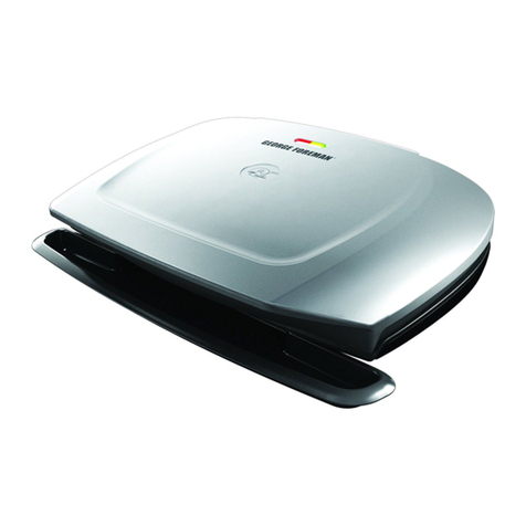 George Foreman GR2144P User manual