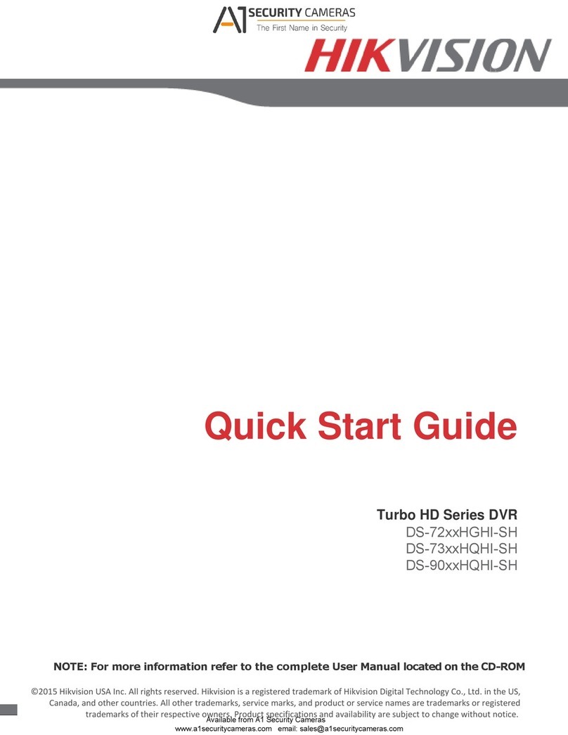 HIK VISION DS-73 HQHI-SH Series User manual