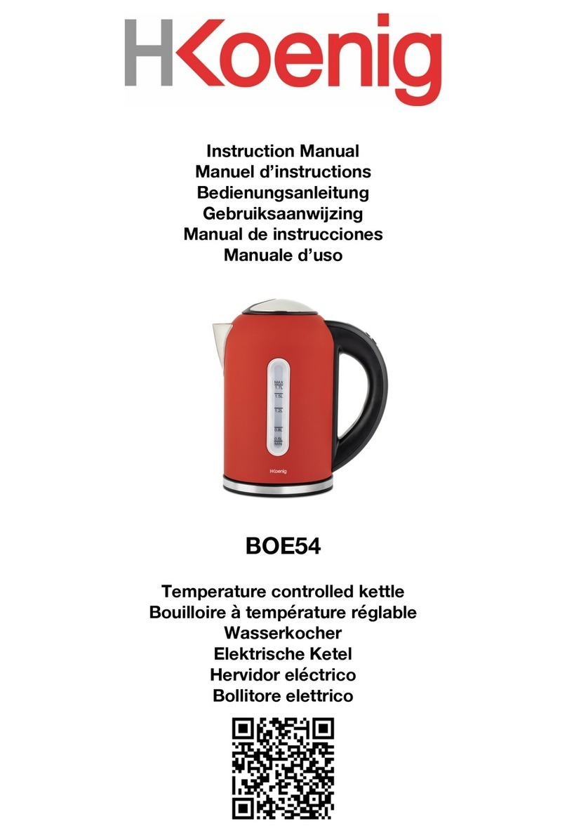 H.Koenig BOE54 instruction manual