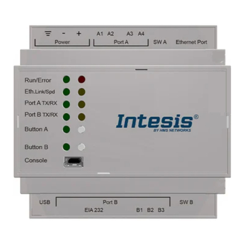 Intesis INMBSSAM O000 Series Assembly instructions