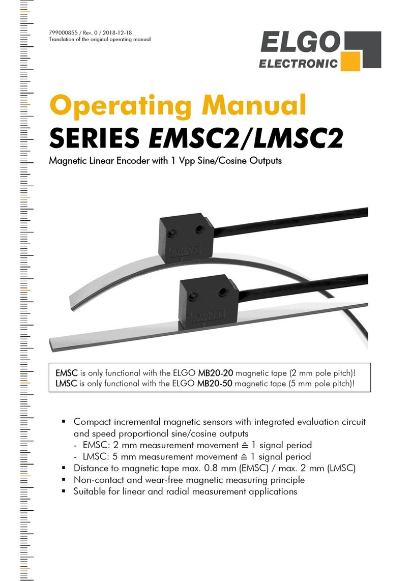 ELGO Electronic EMSC2 Series operating manual ELGO Electronic EMSC2 Series operating manual