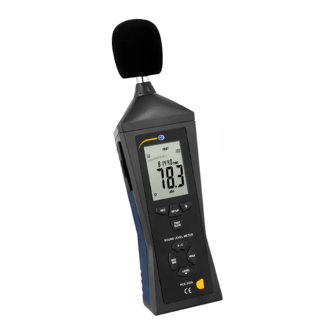 PCE Instruments PCE-322-SC43 instruction manual