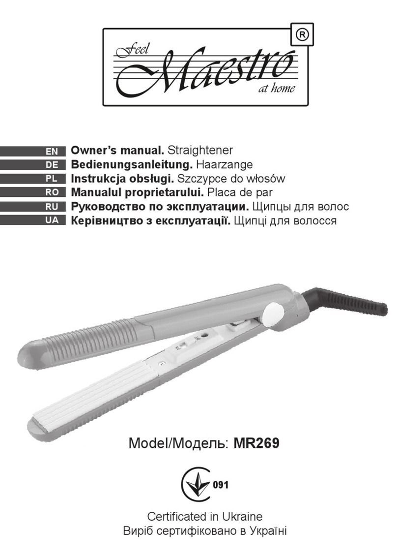 Maestro MR269 owner's manual