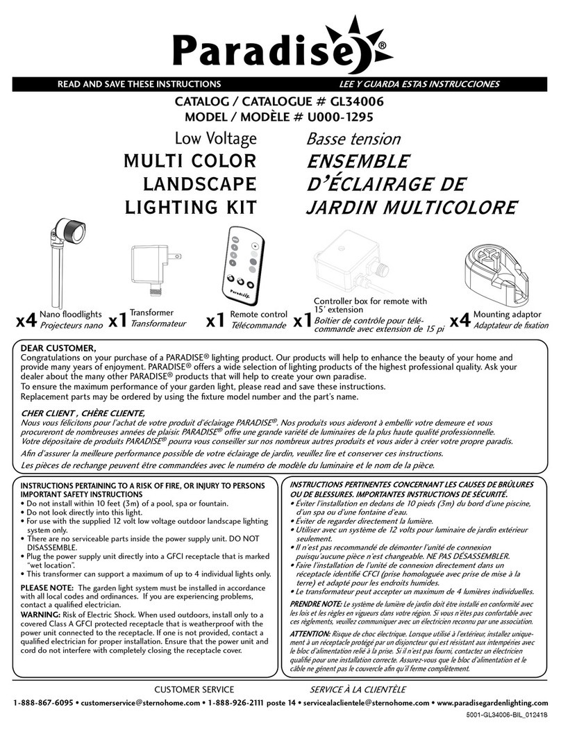 Paradise Datacom U000-1295 quick start guide Paradise Datacom U000-1295 quick start guide