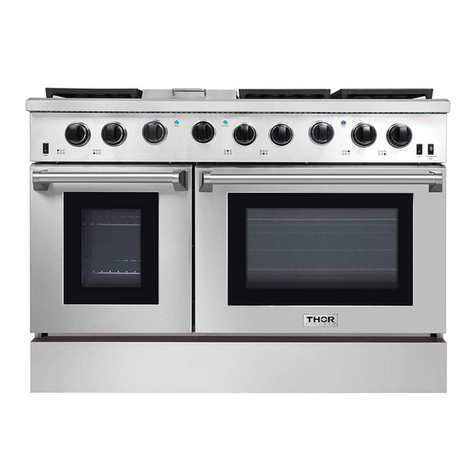 Thor Kitchen LRG3001U manual