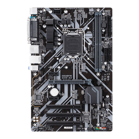 Gigabyte H310 D3 user manual