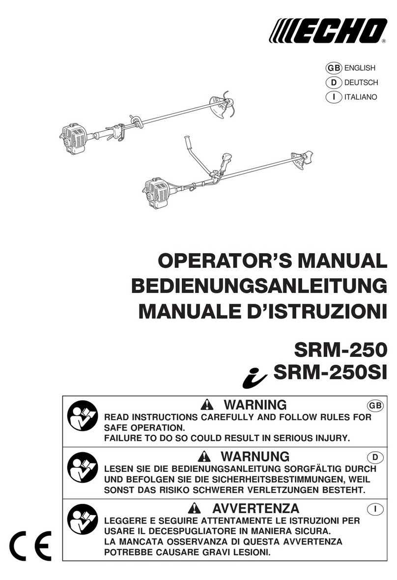 Echo SRM-250 User manual