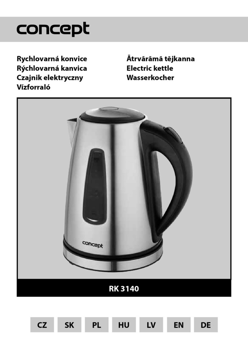Concept2 RK 3140 User manual