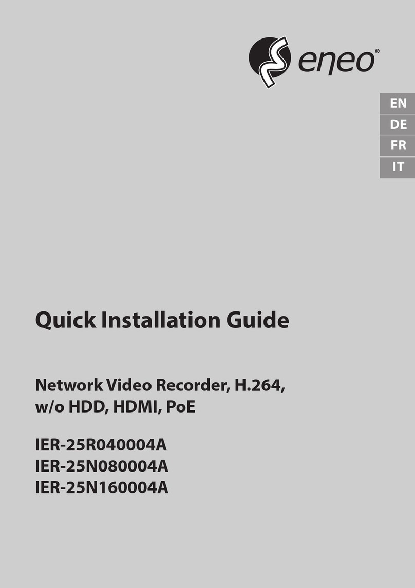 Eneo IER-25N080004A User manual