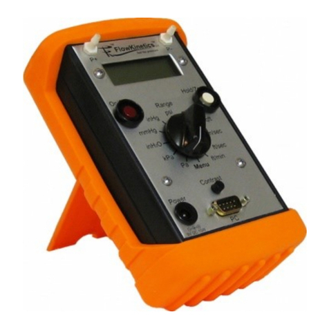 FlowKinetics FKS 1DP-PBM-E user manual FlowKinetics FKS 1DP-PBM-E user manual
